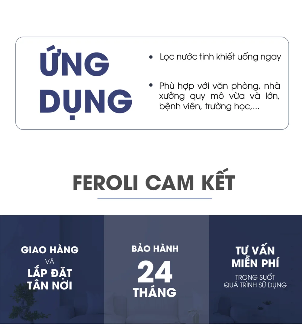 Máy lọc nước RO bán công nghiệp 50L/H - không vỏ tủ - ảnh 4