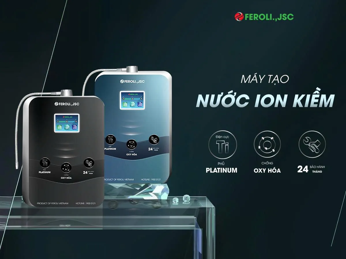 Máy tạo nước ion kiềm Feroli.,jsc - ảnh 2