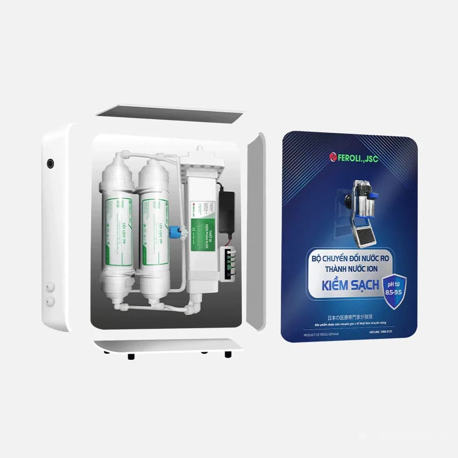 Bộ chuyển đổi nước RO thành nước Ion Kiềm Sạch Feroli.,jsc - ảnh 3