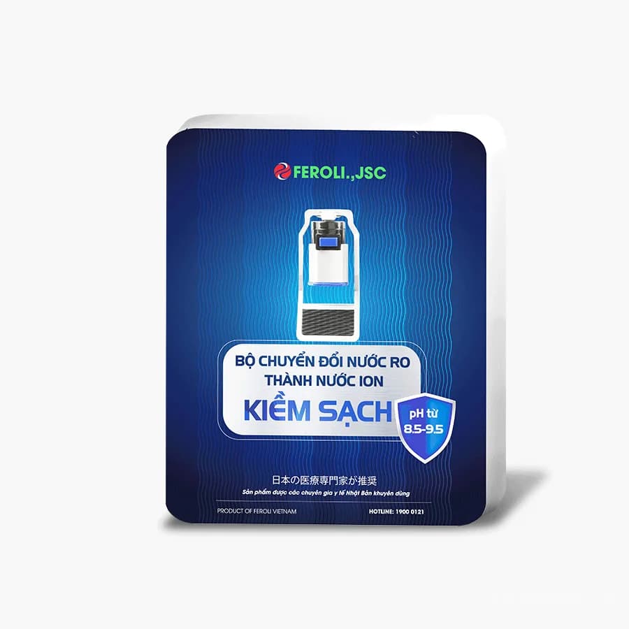 Bộ chuyển đổi nước RO thành nước Ion Kiềm Sạch Feroli.,jsc - ảnh 4