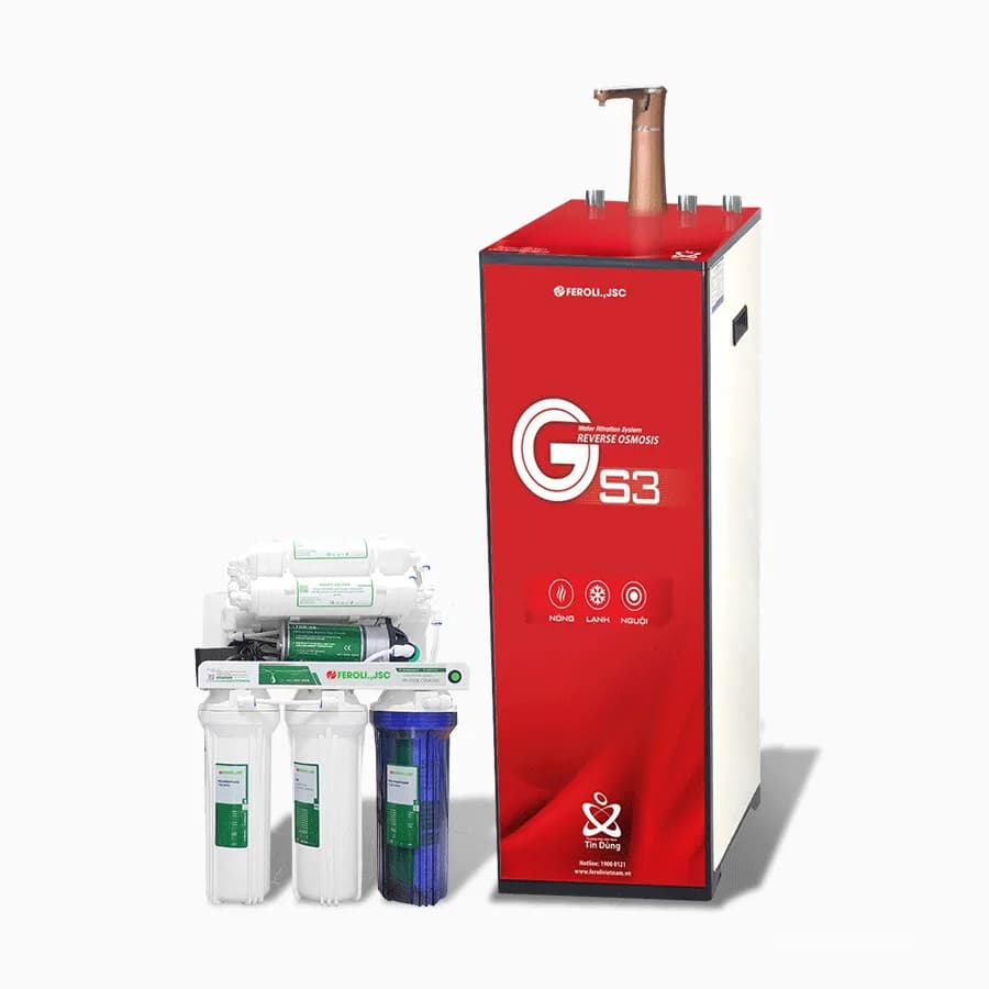 Máy lọc nước RO nóng lạnh nguội Feroli.,jsc GS3 - ảnh 3