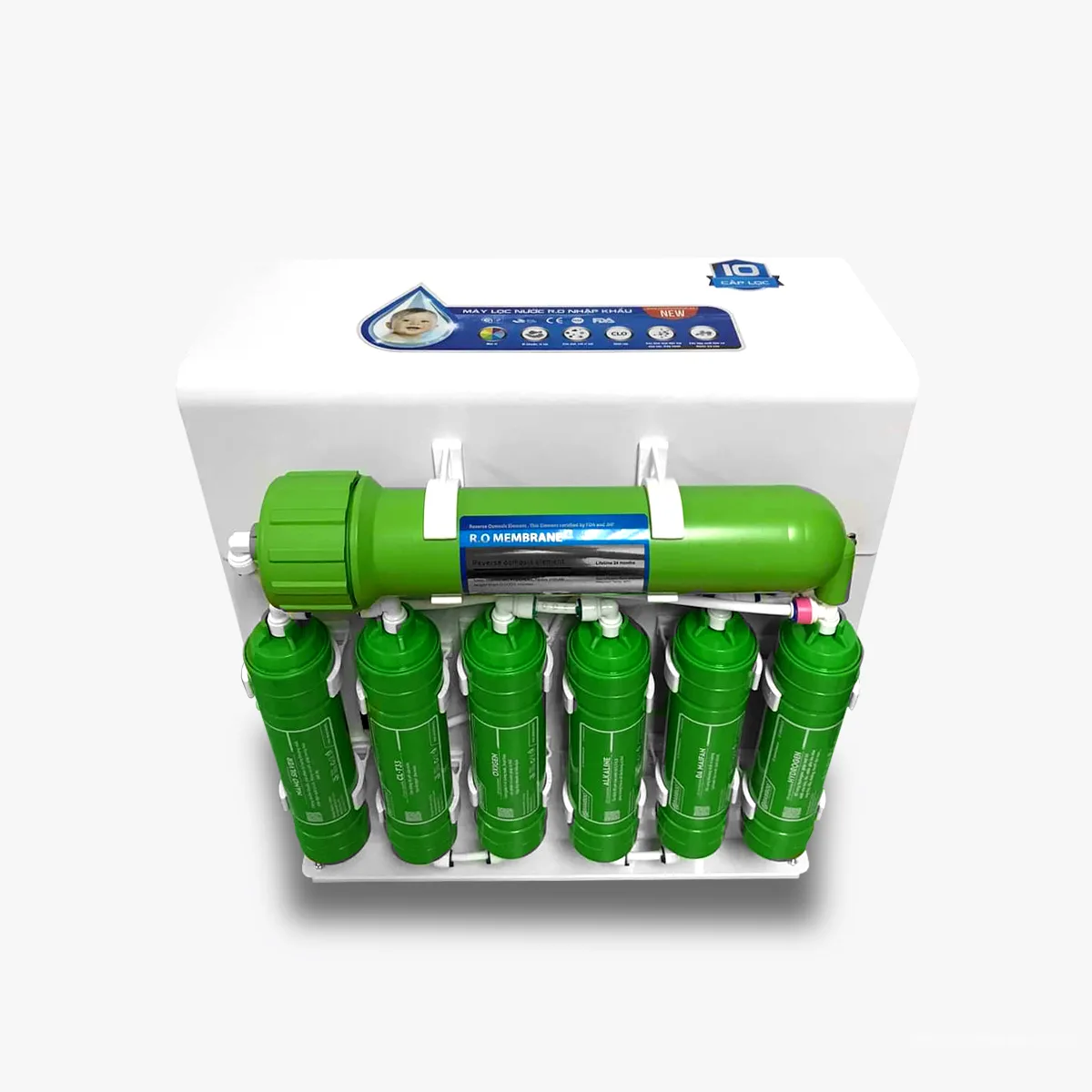 Máy lọc nước RO Bamboo để gầm - ảnh 3