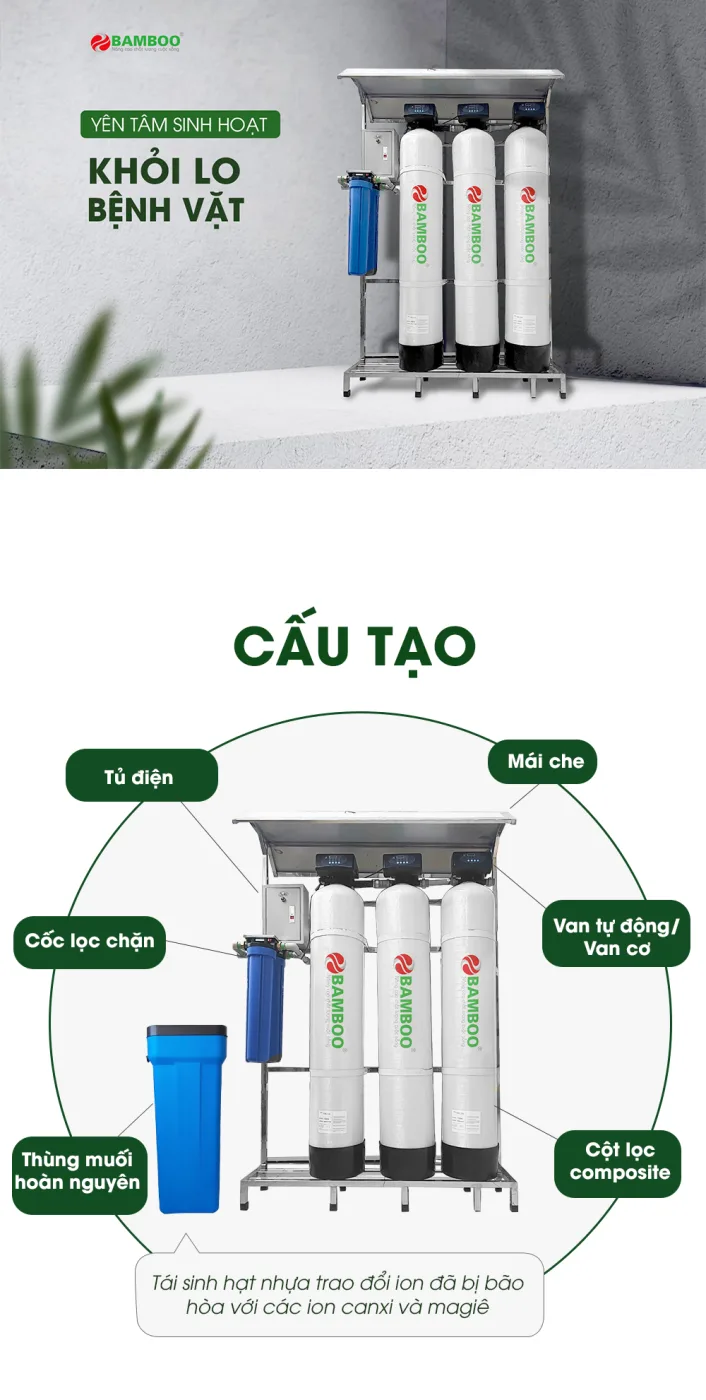 Bộ lọc tổng BB-1252 (loại 3 cột) - khử đá vôi - ảnh 2