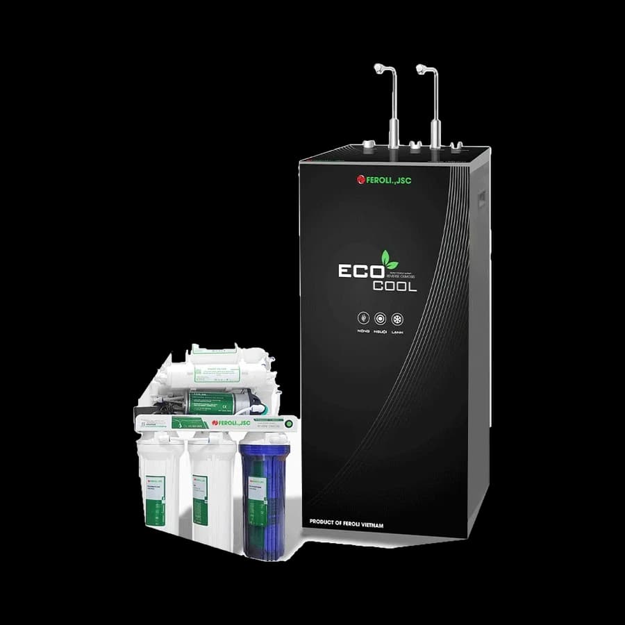 Máy lọc nước RO Feroli.,jsc EcoCool có chức năng nóng - lạnh - nguội - ảnh 2