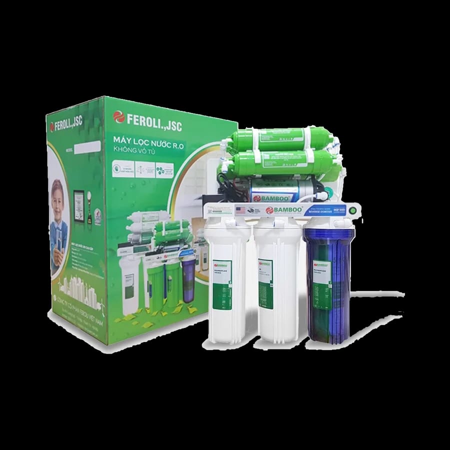 Máy lọc nước RO Bamboo để gầm