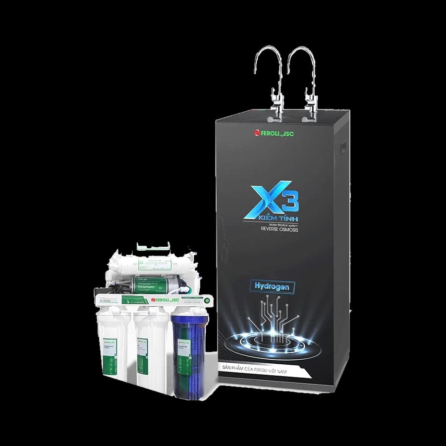 Máy lọc nước RO Feroli.,jsc X3 - Kiềm tính (2 vòi) - ảnh 2