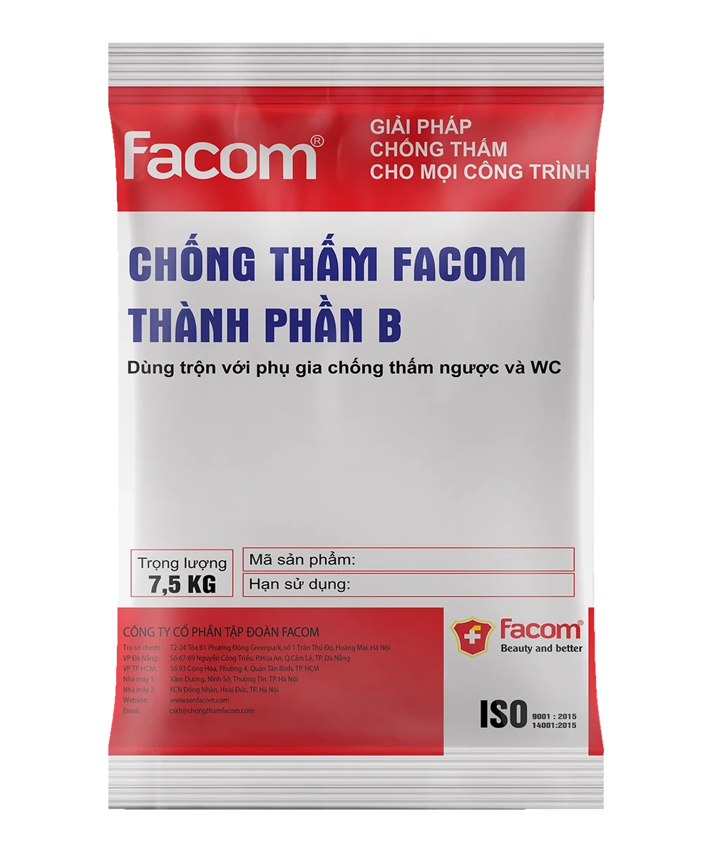 Chống thấm Facom – Thành phần B
