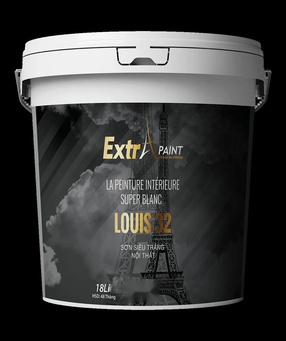 Sơn siêu trắng nội thất Louis 32