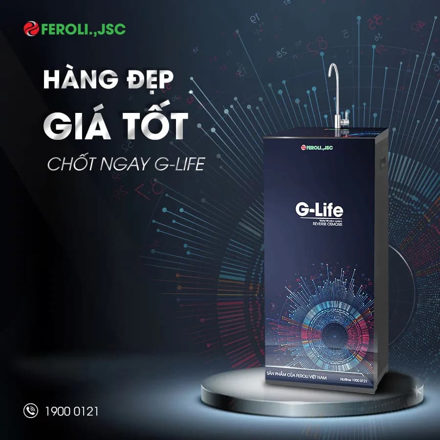 Máy lọc nước RO Feroli.,jsc G-life