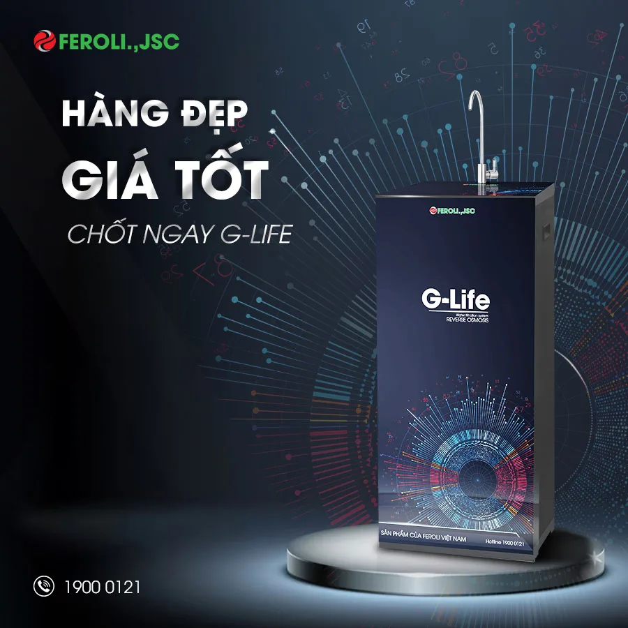 Máy lọc nước RO Feroli.,jsc G-life