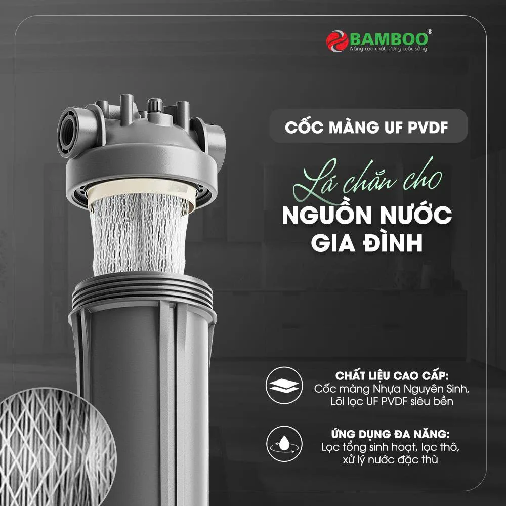 Cốc lọc UF 3000 L/h