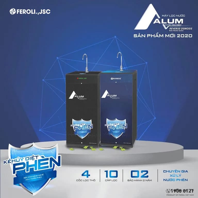 Máy lọc nước RO Feroli.,jsc Alum