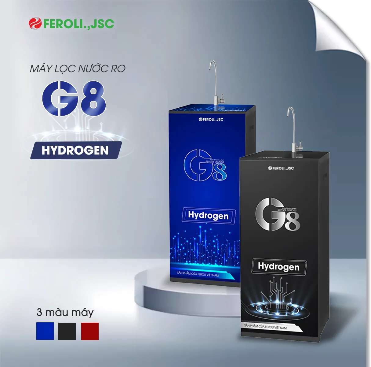 Máy lọc nước RO Feroli.,jsc G8